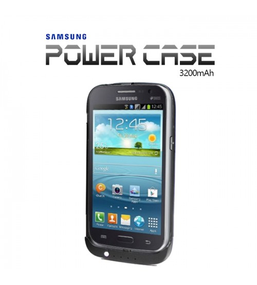 Power Case 3200mAh External Battery Back Cover For Samsung Quattro i8552
